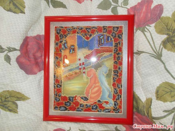 Canvas for bead embroidery