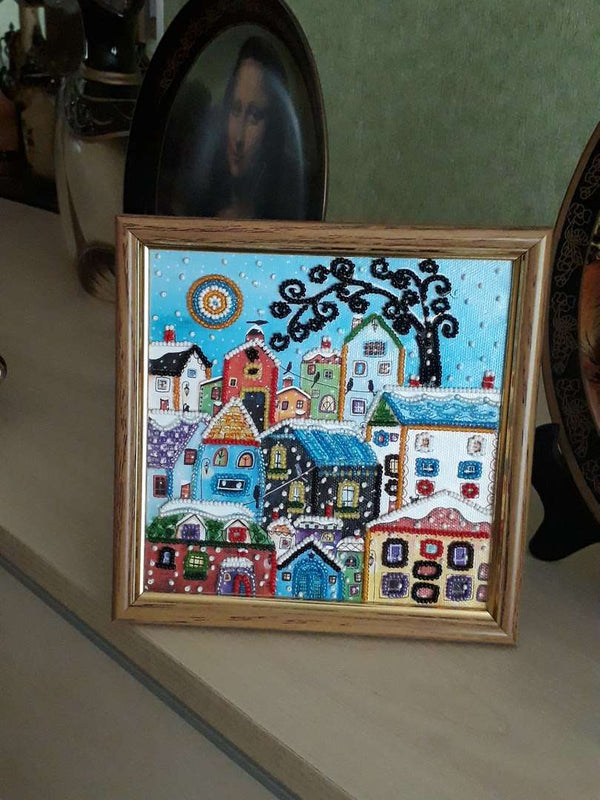 DIY Bead Embroidery Kit