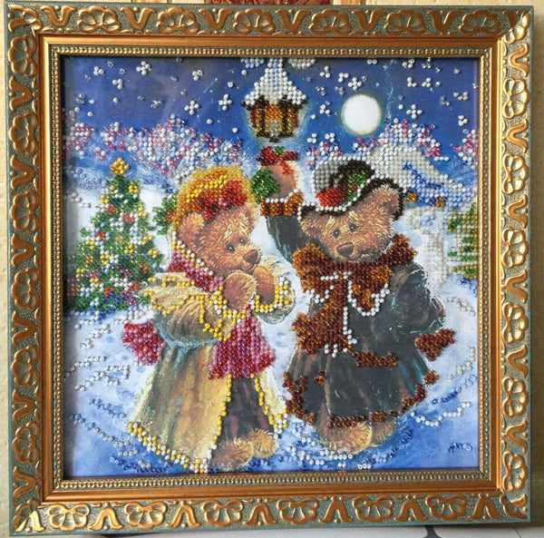 Canvas for bead embroidery