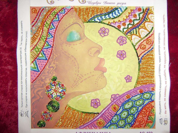 Canvas for bead embroidery