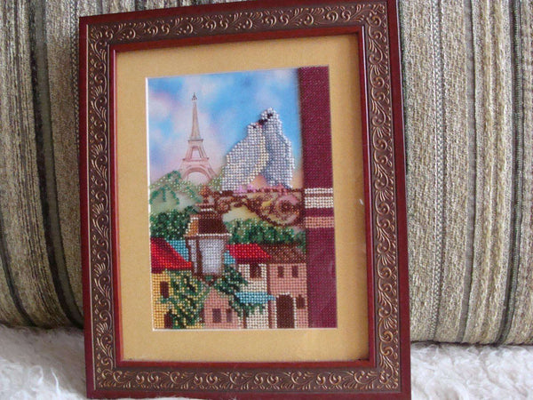 Canvas for bead embroidery