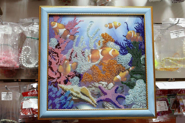 Canvas for bead embroidery