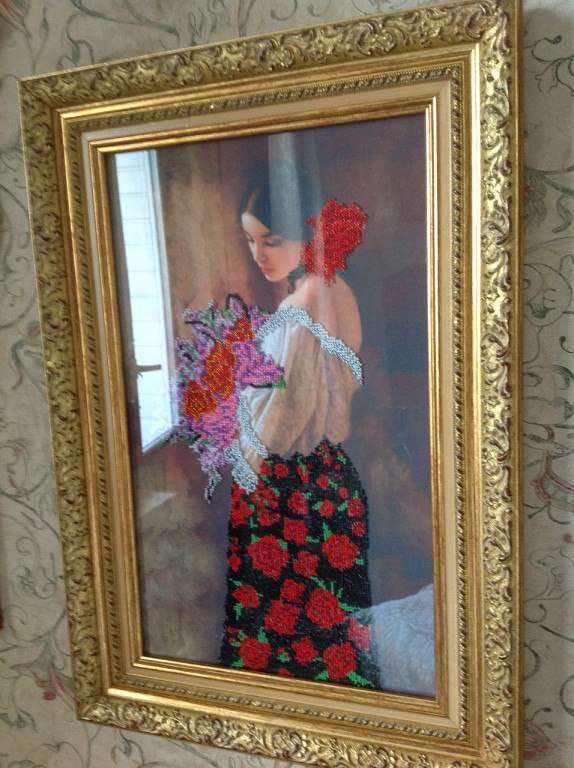 DIY Bead Embroidery Kit