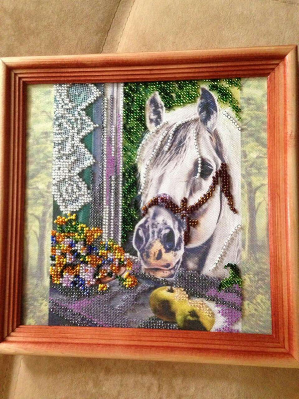 Canvas for bead embroidery