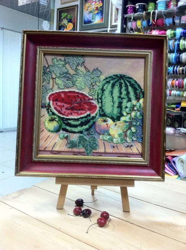 Canvas for bead embroidery
