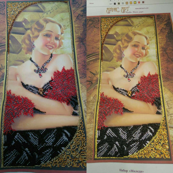 DIY Bead Embroidery Kit