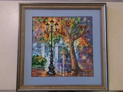 Canvas for bead embroidery