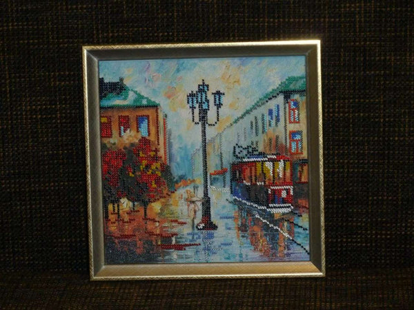 Canvas for bead embroidery