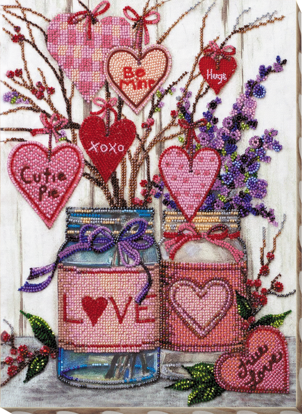 DIY Bead Embroidery Kit