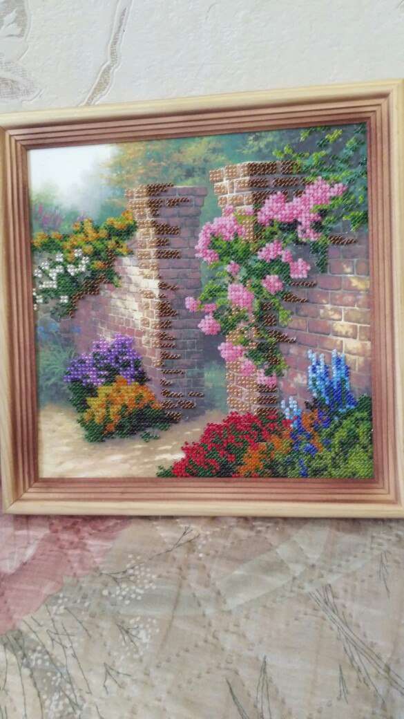 Canvas for bead embroidery