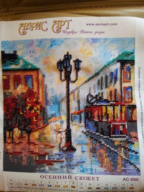 Canvas for bead embroidery