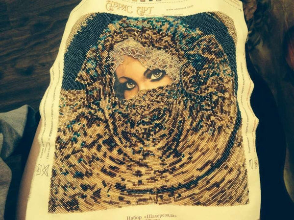 DIY Bead Embroidery Kit