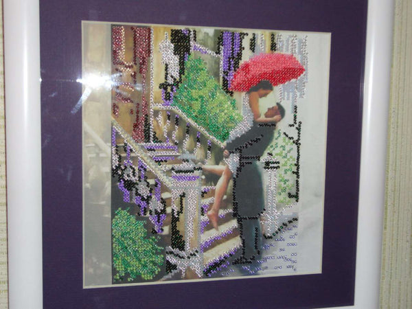 Canvas for bead embroidery