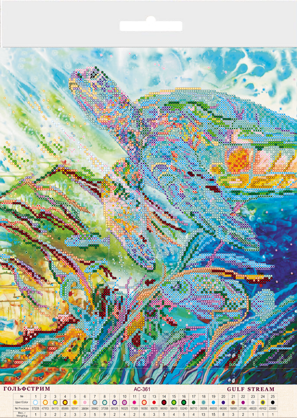 Canvas for bead embroidery