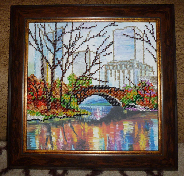 Canvas for bead embroidery