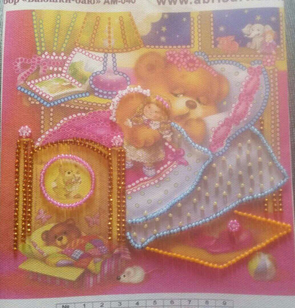 DIY Bead Embroidery Kit