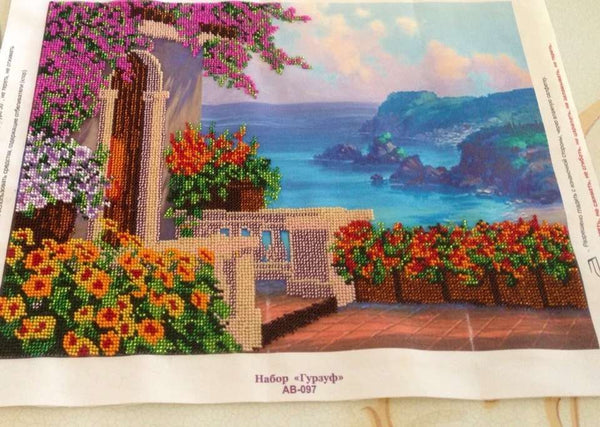 DIY Bead Embroidery Kit