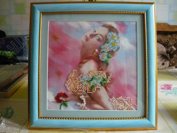 Canvas for bead embroidery