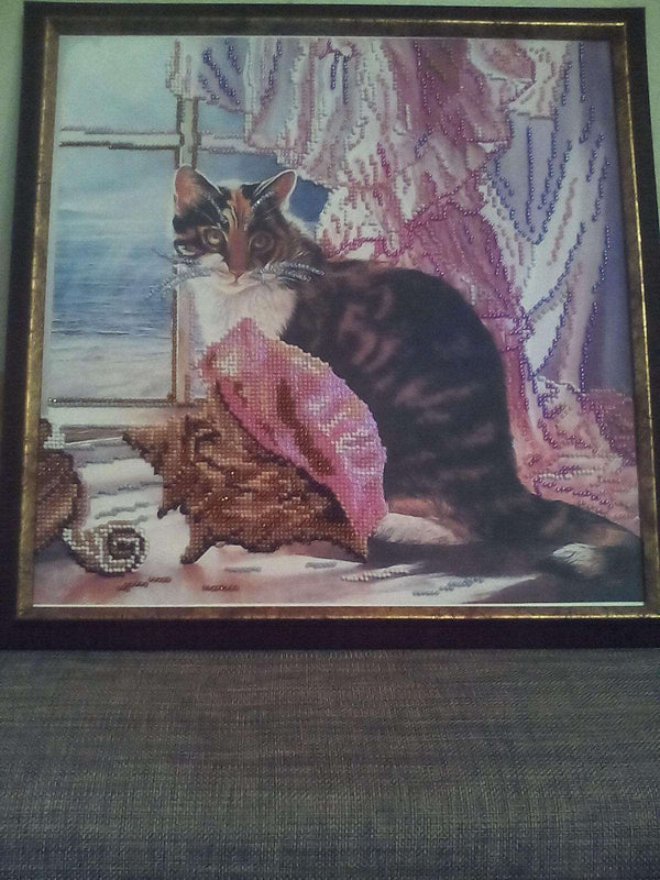 Canvas for bead embroidery