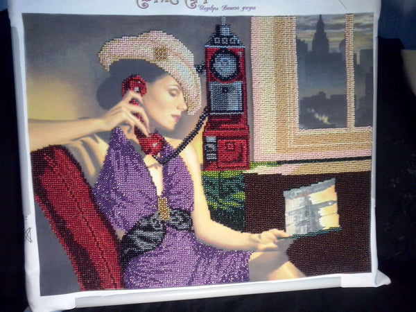 DIY Bead Embroidery Kit