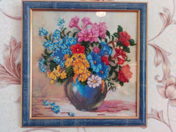 Canvas for bead embroidery