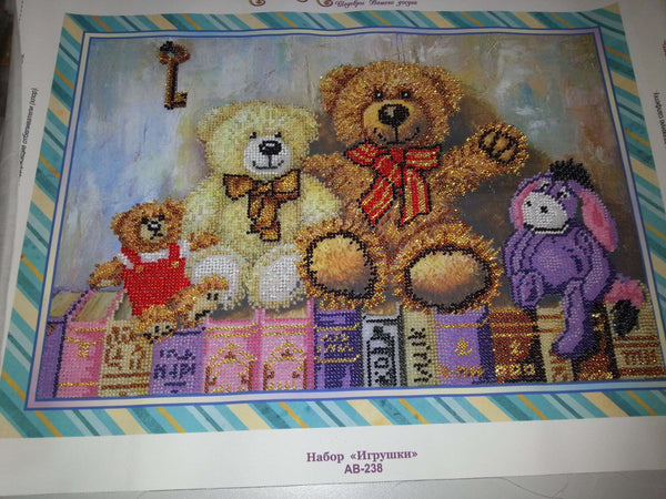 DIY Bead Embroidery Kit