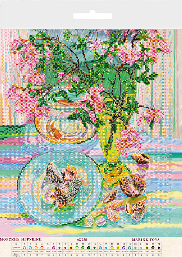 Canvas for bead embroidery