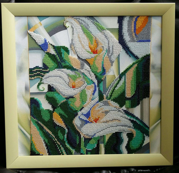 Canvas for bead embroidery