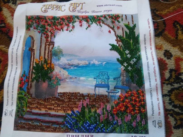 Canvas for bead embroidery