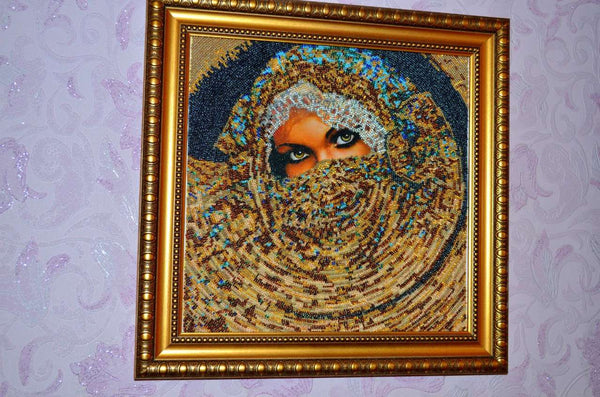 DIY Bead Embroidery Kit