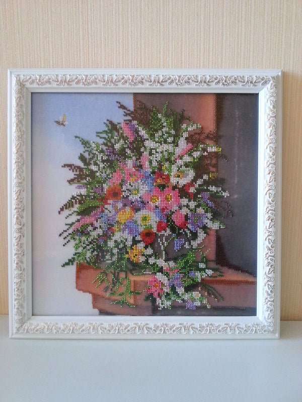 Canvas for bead embroidery