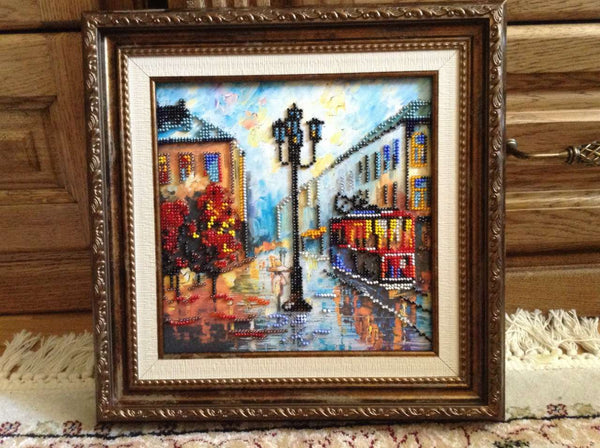 Canvas for bead embroidery