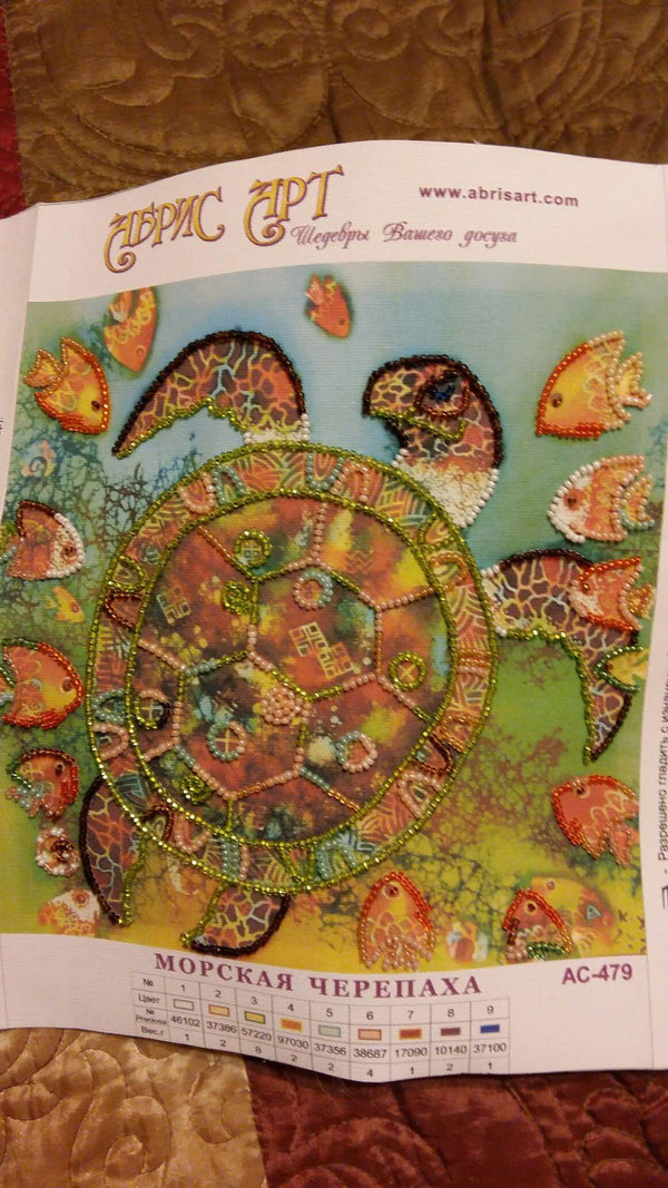 Canvas for bead embroidery