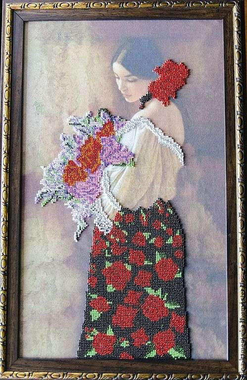 DIY Bead Embroidery Kit