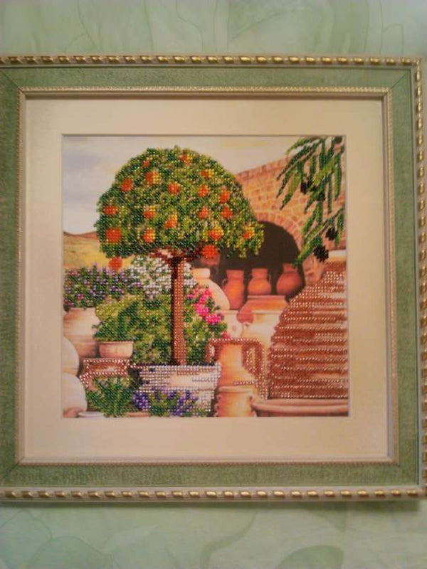 Canvas for bead embroidery