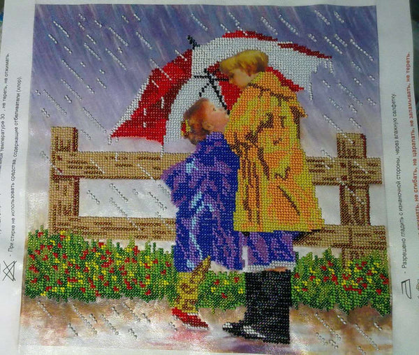 Canvas for bead embroidery