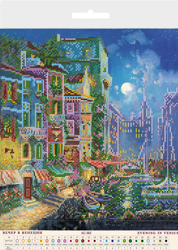 Canvas for bead embroidery