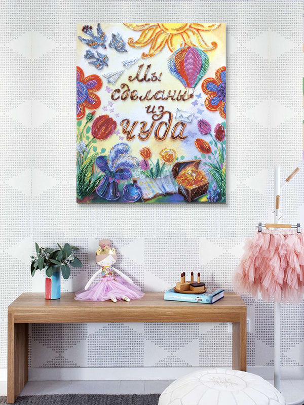 DIY Bead Embroidery Kit