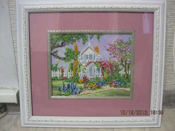 Canvas for bead embroidery