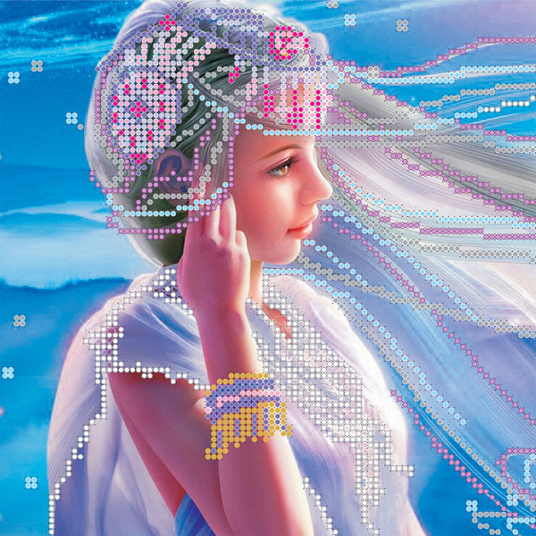 Canvas for bead embroidery