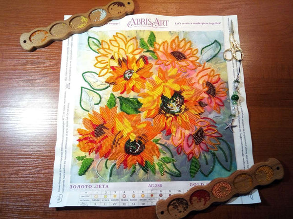 Canvas for bead embroidery