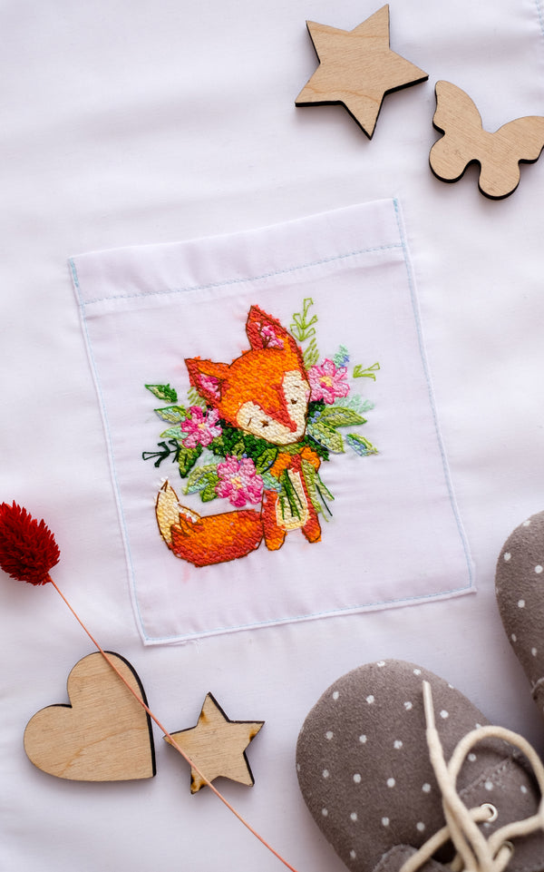 Cross stitch patch kit