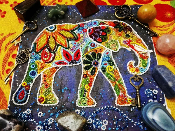 Canvas for bead embroidery