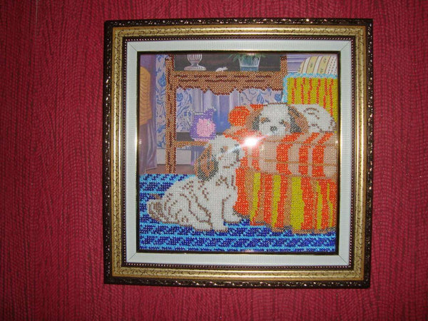 Canvas for bead embroidery