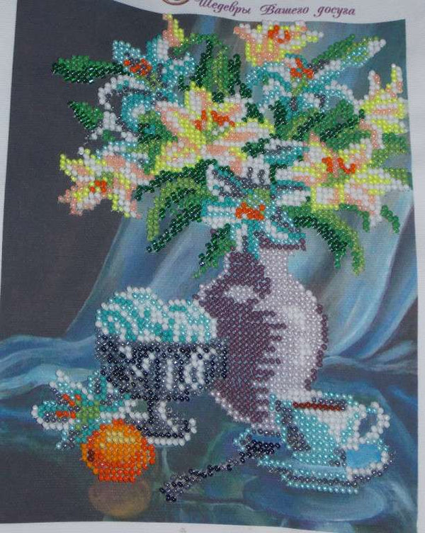 Canvas for bead embroidery