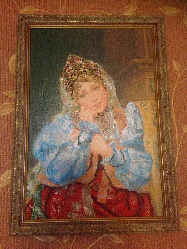 DIY Bead Embroidery Kit