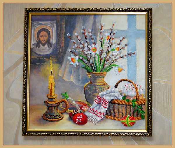 Canvas for bead embroidery
