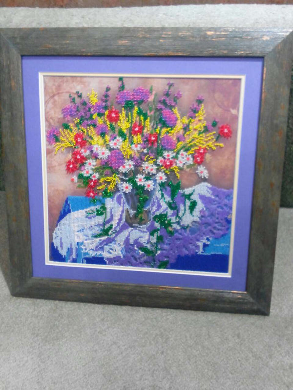 Canvas for bead embroidery