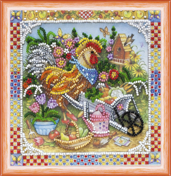 DIY Bead Embroidery Kit