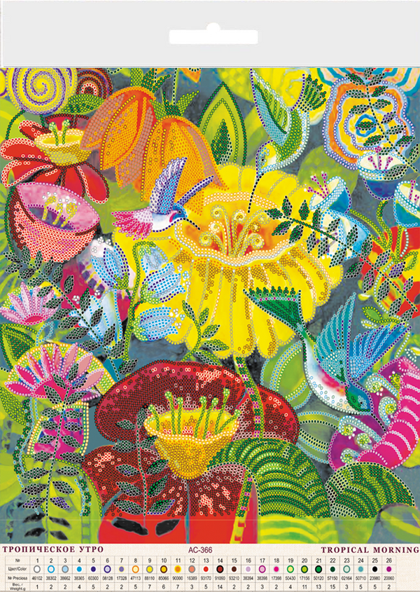 Canvas for bead embroidery